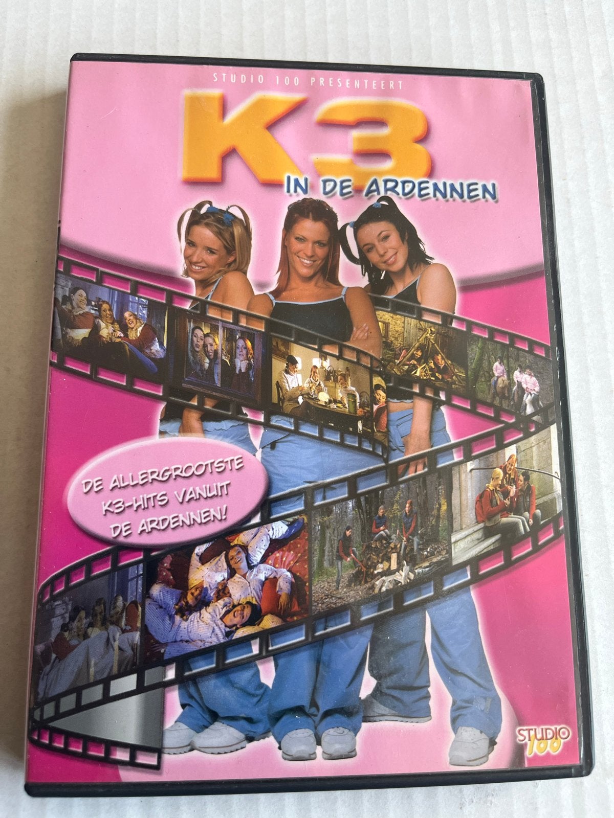 K3 in de Ardennen DVD - De allergrootste K3-hits, Gebruikt, Alle leeftijden, Familie, Ophalen of Verzenden