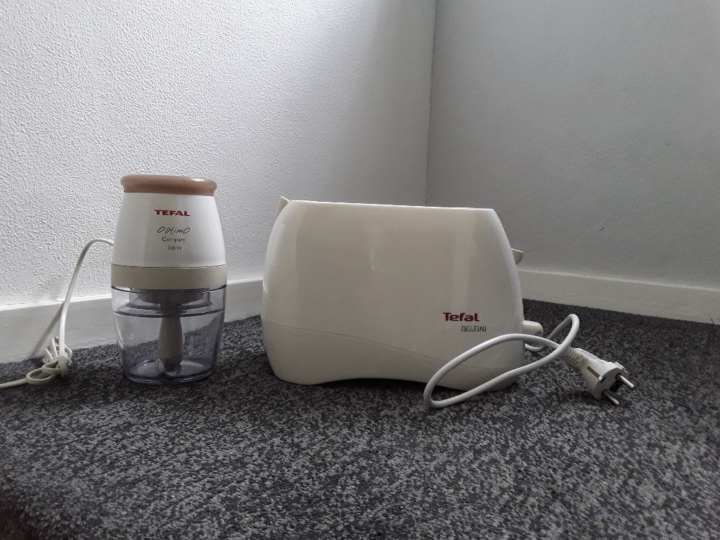 Tefal  broodooster  en compacte blender nieuw, Ophalen, Nieuw, Blender