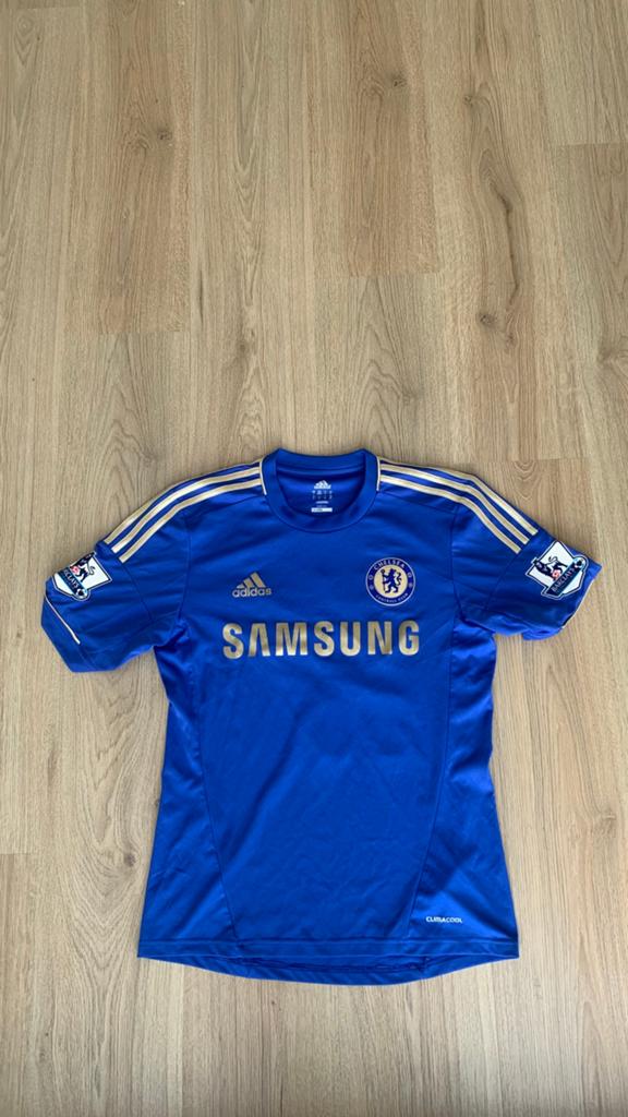 Chelsea thuisshirt 2012/13 Hazard #17 Adidas maat S, Ophalen of Verzenden, Zo goed als nieuw, Shirt