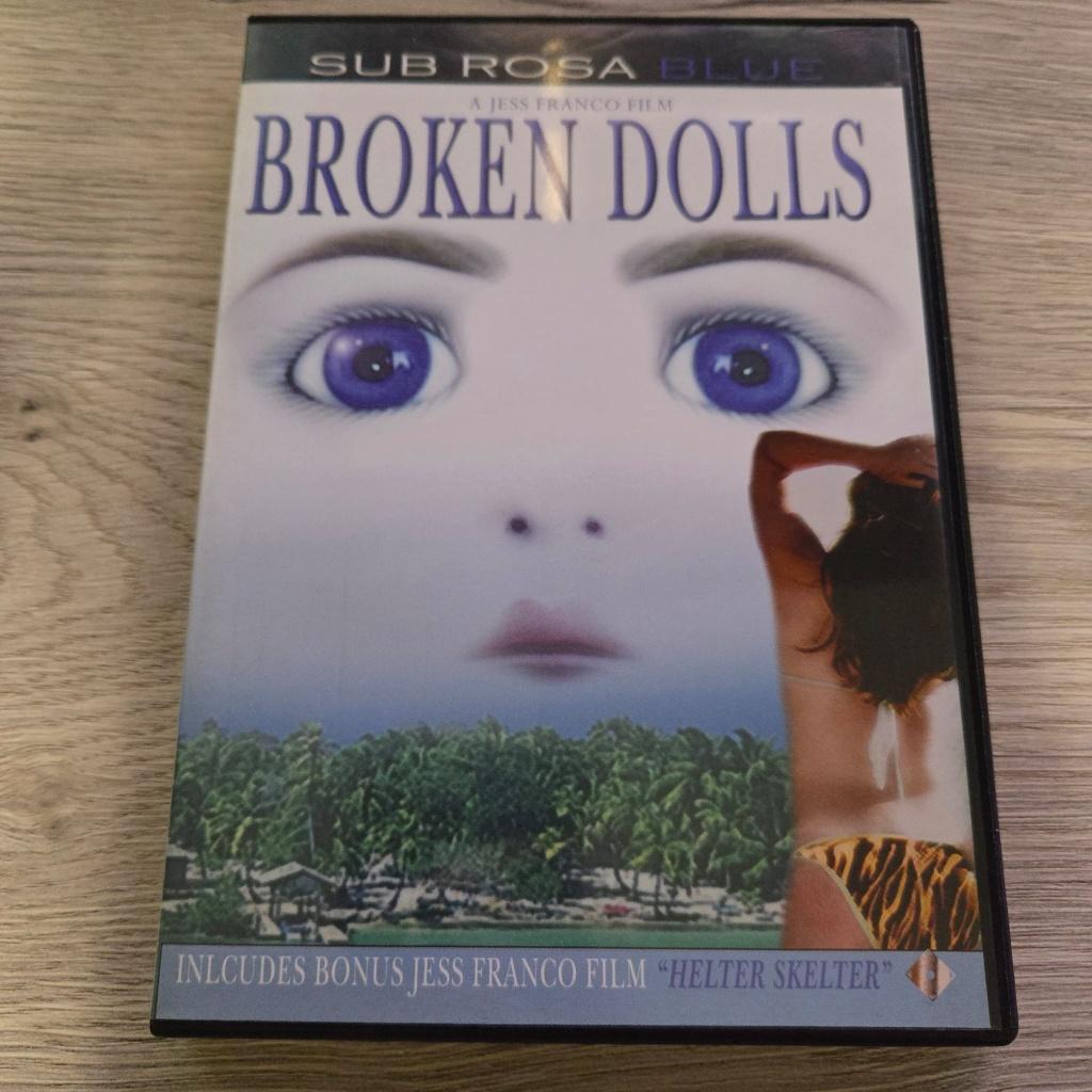 Broken Dolls (Jess Franco) 4 = 3 ACTIE, Cd's en Dvd's, Vanaf 16 jaar, Ophalen of Verzenden, Zo goed als nieuw, Overige genres