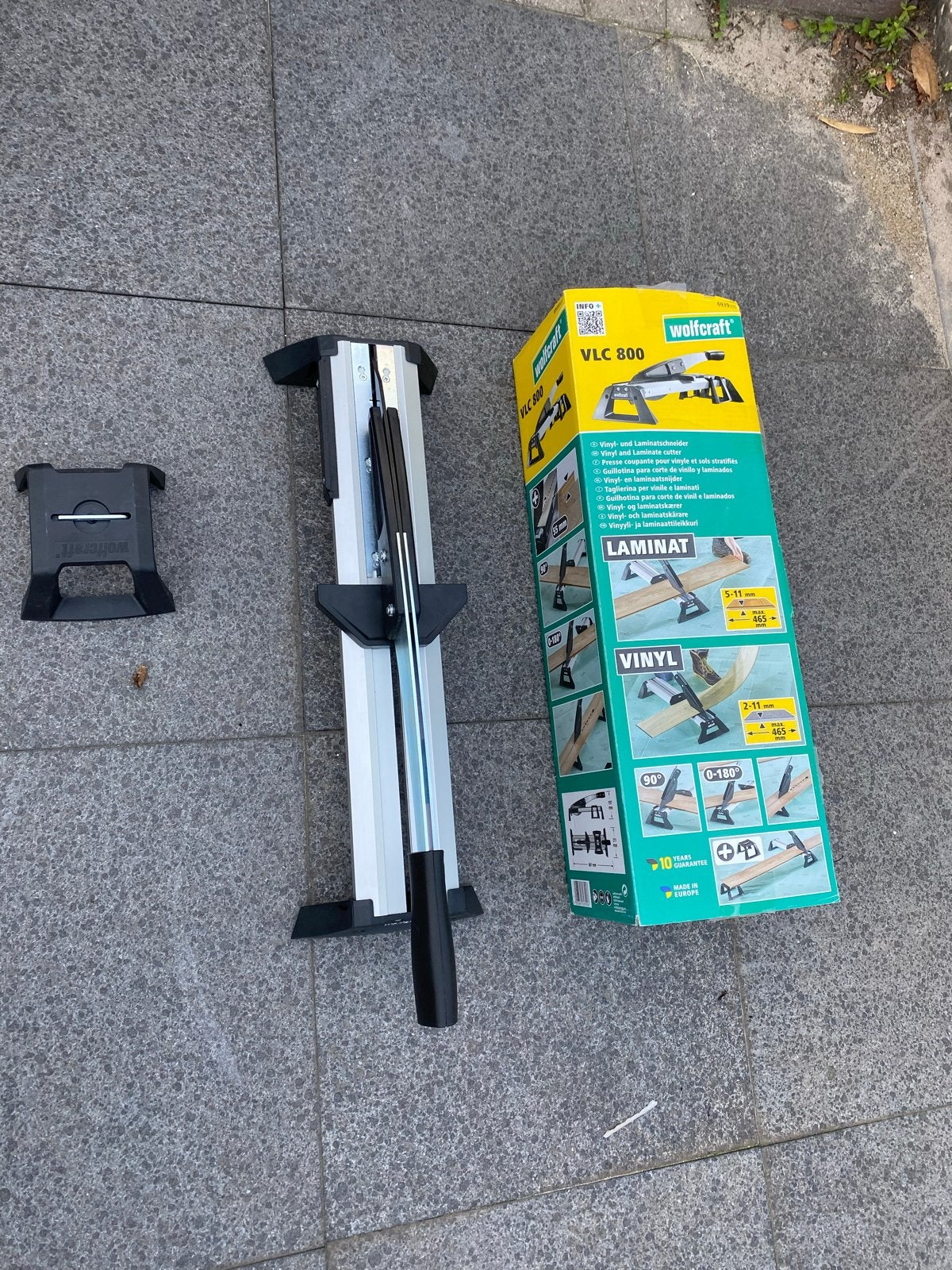 Wolfcraft VLC 800 laminaat- en vinylsnijder, Ophalen, Zo goed als nieuw, Snijgereedschap, Overige merken