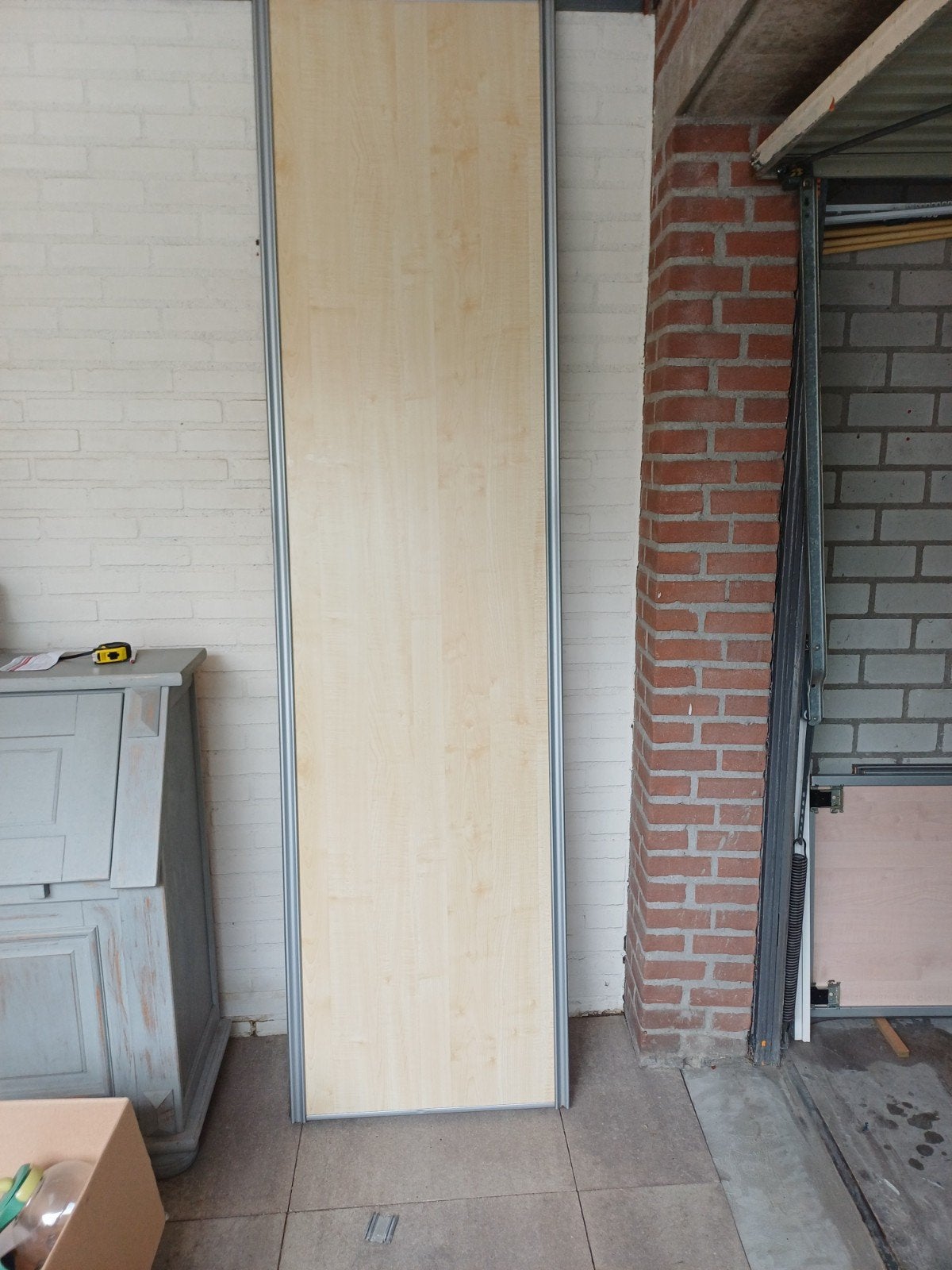 4 Gebruikte Houten Schuifdeuren met Afwerkprofiel, Ophalen, Gebruikt, Minder dan 80 cm, 215 cm of meer