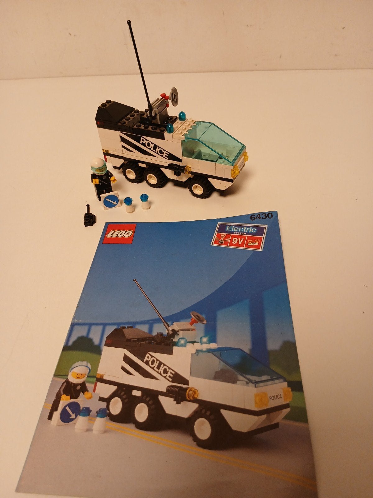 Lego 6430 police night patroller met boekje, light en sound, Kinderen en Baby's, Speelgoed | Duplo en Lego, Ophalen of Verzenden