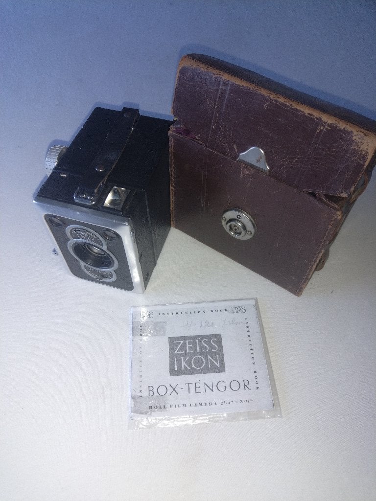 0037 - Zeiss Ikon Box Tengor 56/2 Camera - Mint Conditie!, Ophalen of Verzenden, Gebruikt, Compact, Overige Merken