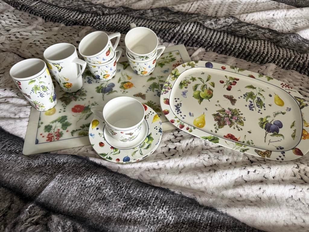 Mepal Janneke Brinkman servies - Z.g.a.n., Overige materialen, Ophalen of Verzenden, Zo goed als nieuw, Overige stijlen