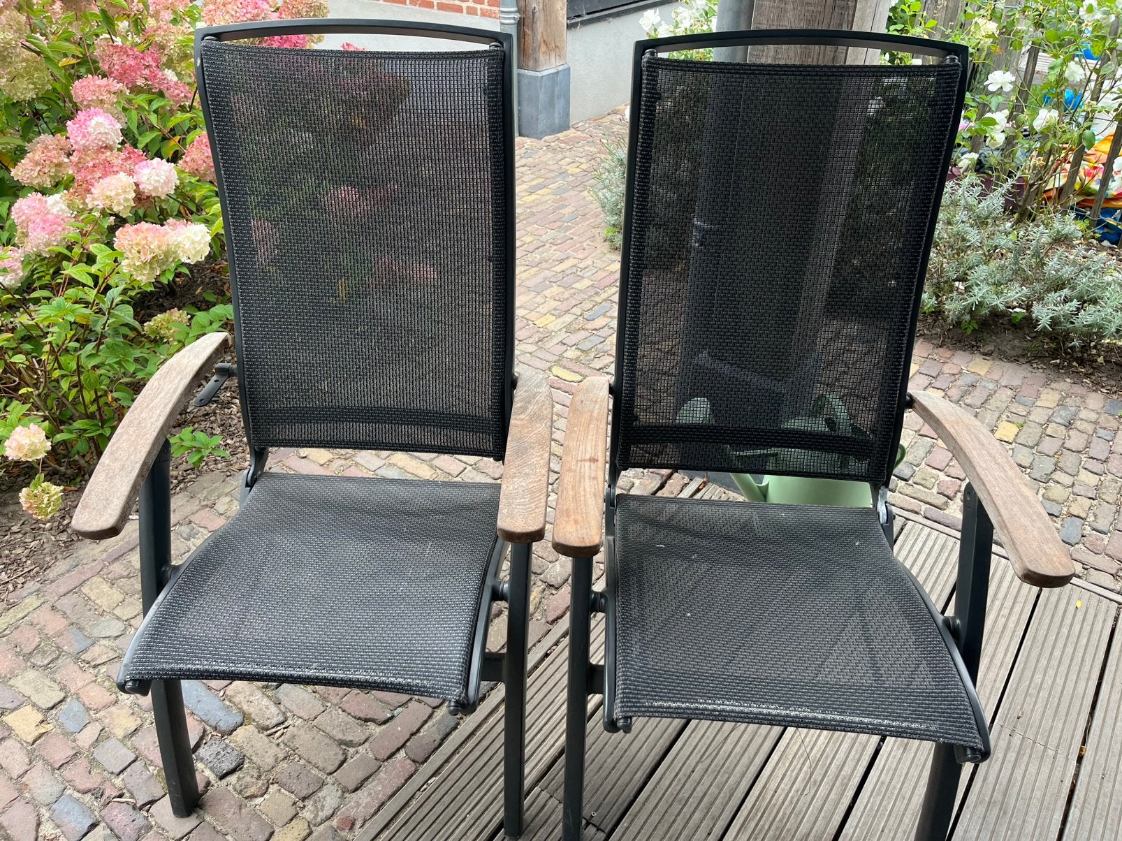 Hartman davinci stoelen 2 stuks, Ophalen, Gebruikt, Kunststof