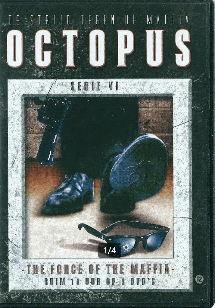 DVD Octopus Serie VI La Piovra. Italiaanse politieserie, Cd's en Dvd's, Dvd's | Tv en Series, Vanaf 12 jaar, Ophalen of Verzenden
