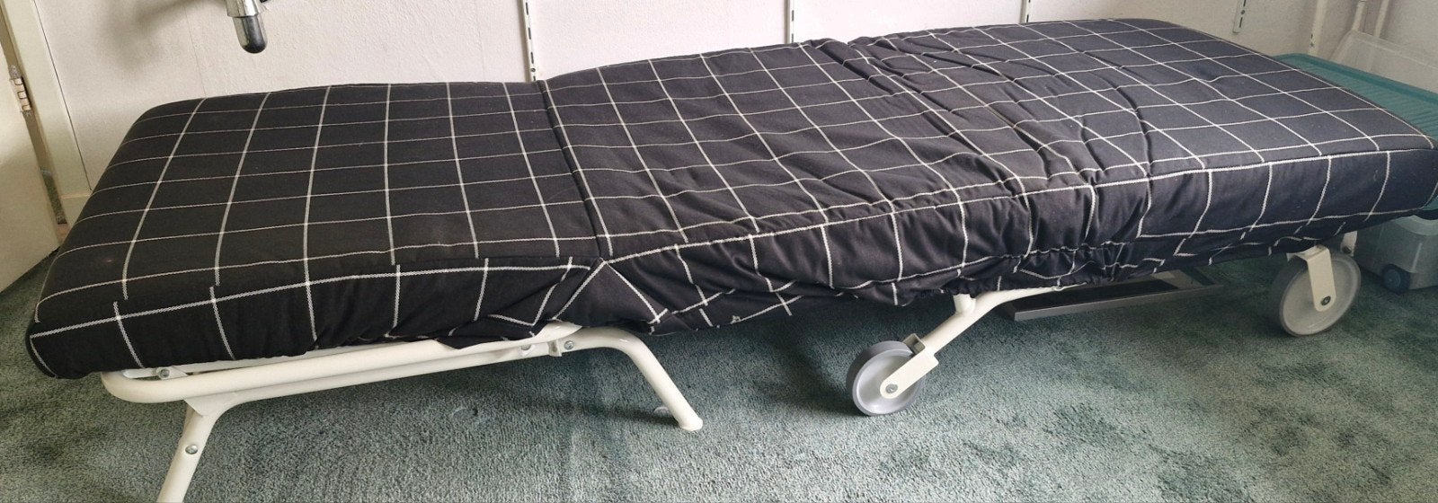 Opklapbed/slaapbank, Ophalen, Eenpersoons, 200 cm, 80 cm