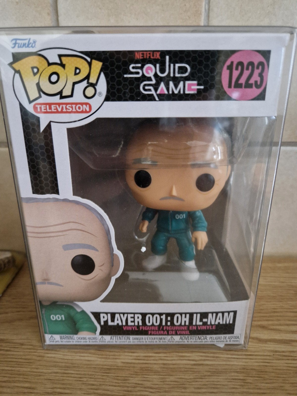 funko pop player 001 oh il nam nr 1223 squid game, Ophalen of Verzenden, Nieuw