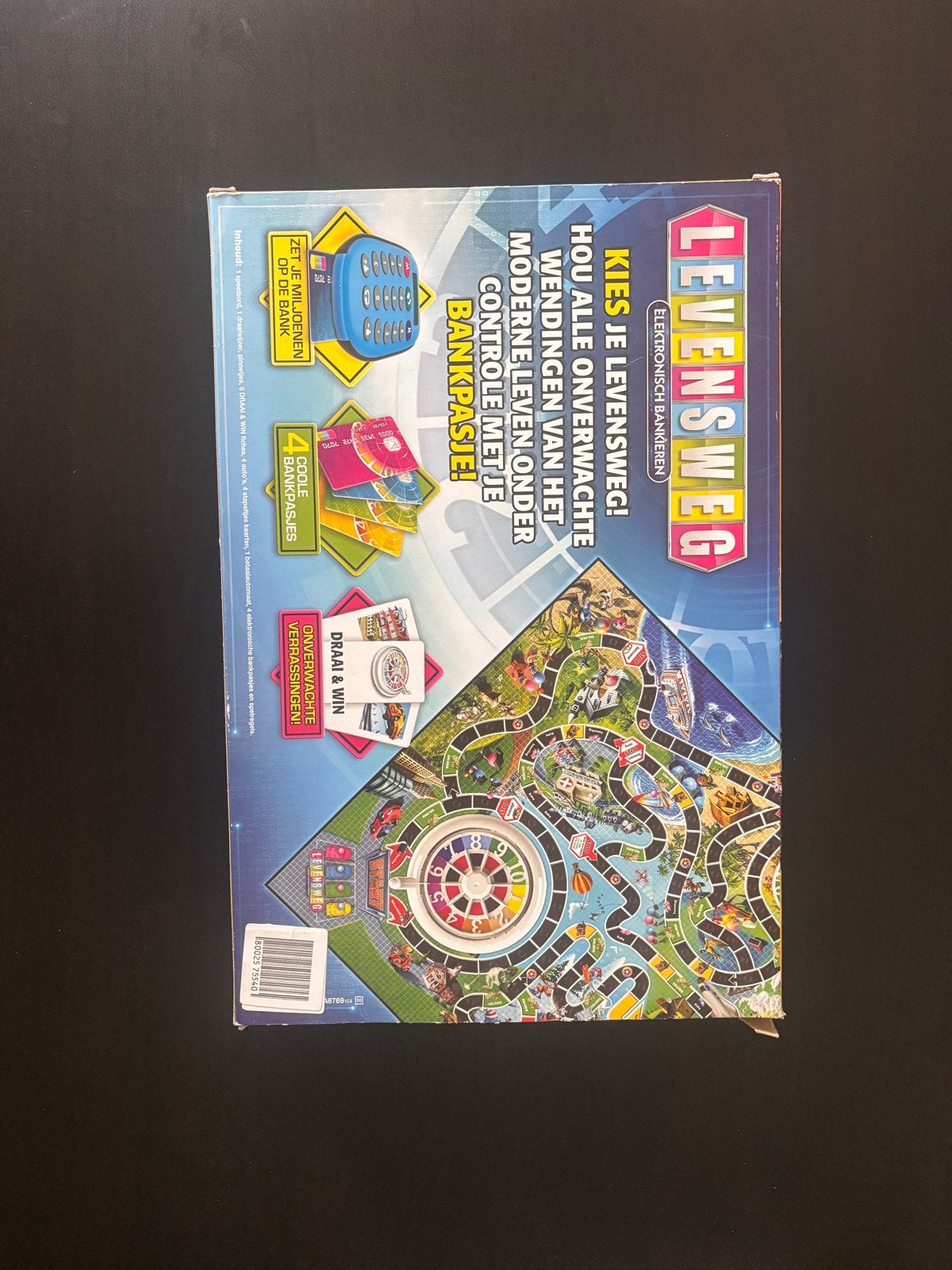 Levensweg Elektronisch Bankieren Bordspel, Hobby en Vrije tijd, Drie of vier spelers, Ophalen of Verzenden, Zo goed als nieuw