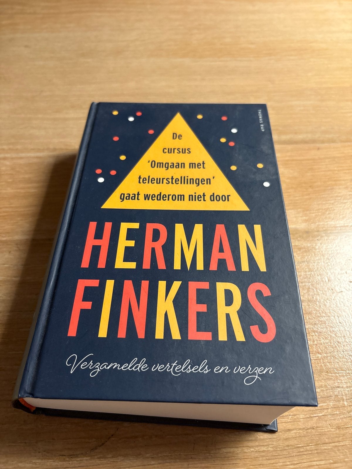 Herman Finkers - De cursus 'Omgaan met teleurstellingen', Ophalen of Verzenden, Zo goed als nieuw, Nederland