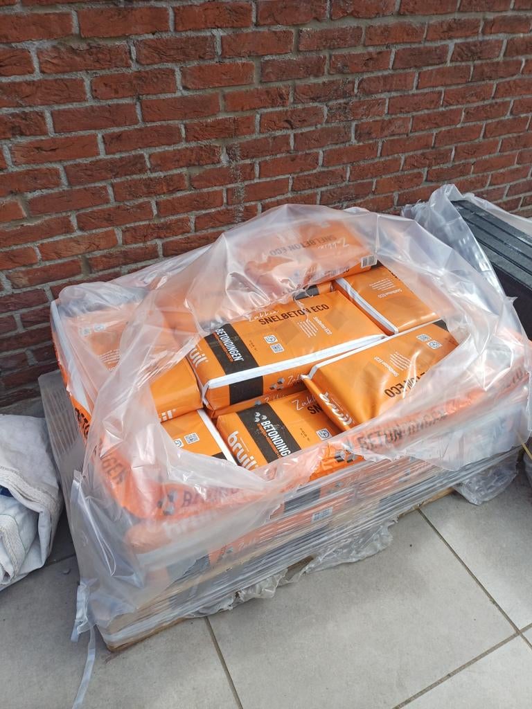 Snelbeton 23kg zak - Bruil Snelbeton Eco, Doe-het-zelf en Verbouw, Overige Doe-het-zelf en Verbouw, Ophalen of Verzenden, Nieuw
