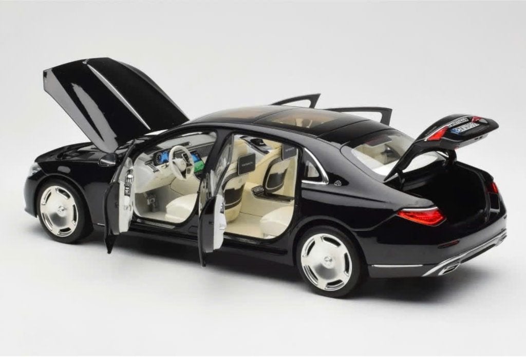 MERCEDES MAYBACH S 680 4MATIC 2021 ZWART 1/18 NOREV 183429, Verzenden, Nieuw, Auto, Norev