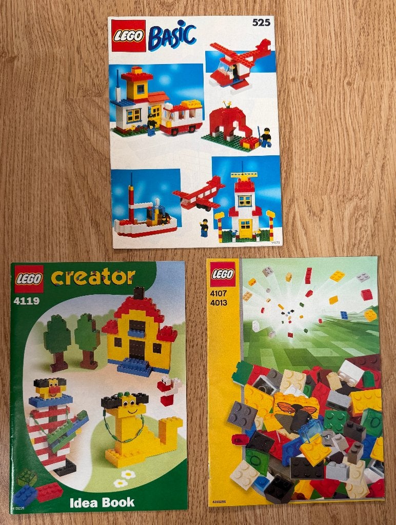 Lego ideeën boekjes, Ophalen of Verzenden, Zo goed als nieuw, Lego
