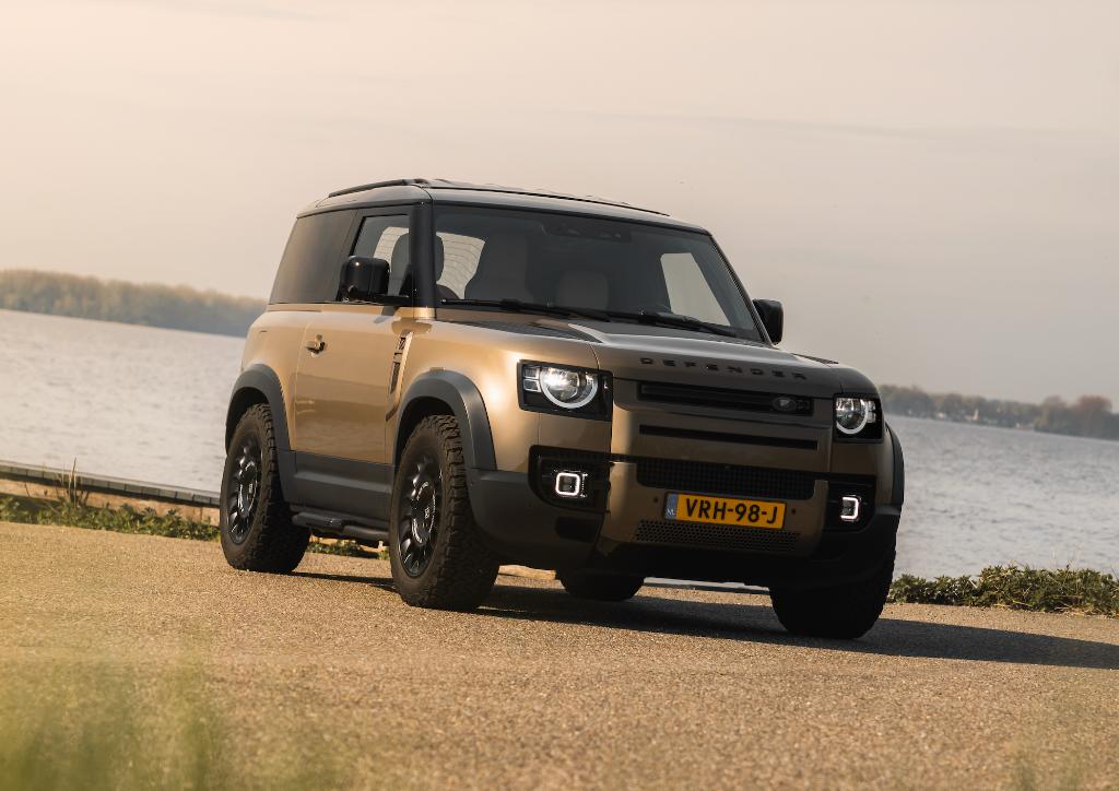 DEFENDER 90 - HERITAGE CUSTOMS - vol extras, Automaat, Land Rover, Beige, Bruin