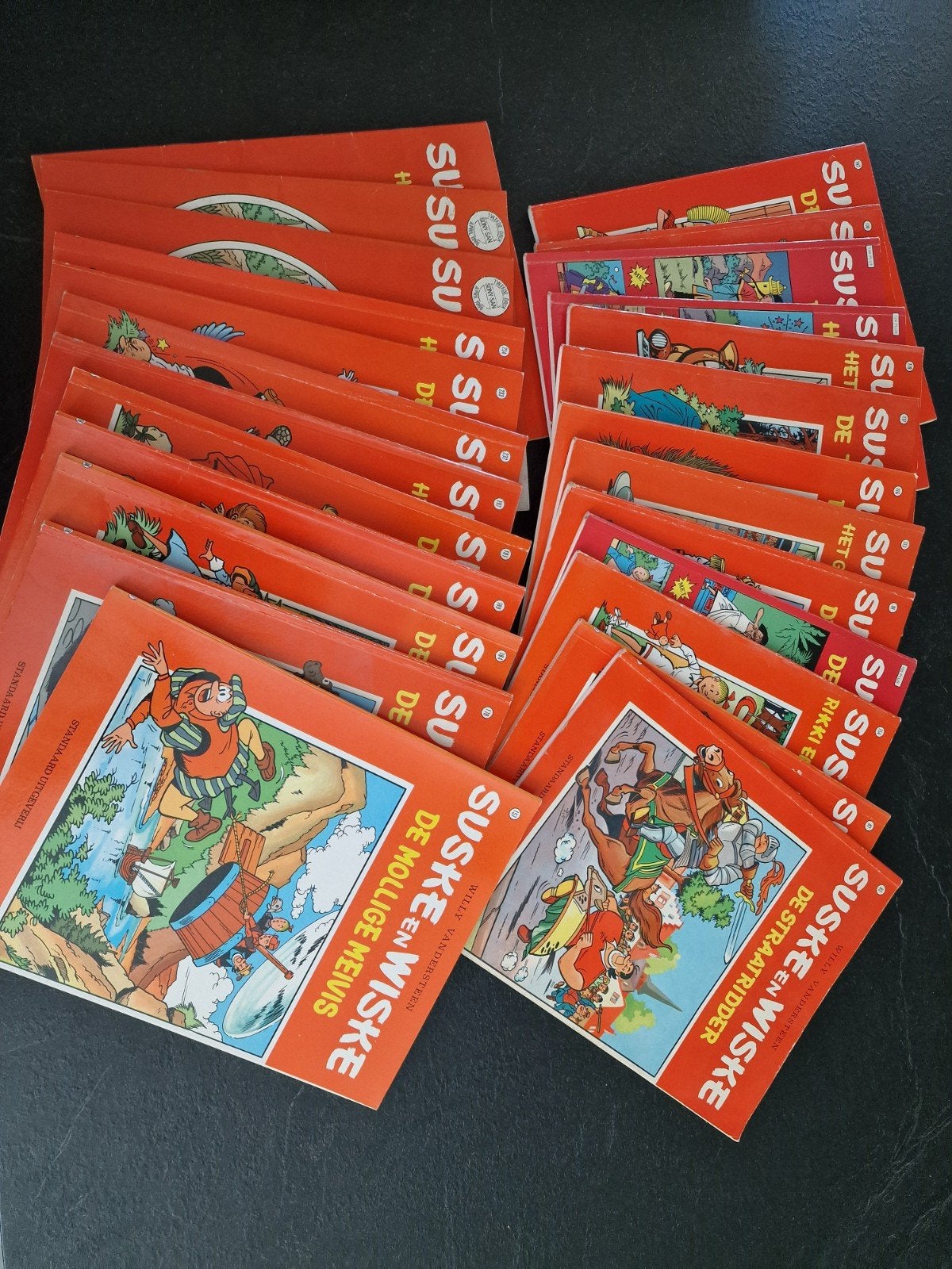 diverse boekjes suske en wiske, Meerdere stripboeken, Ophalen, Gelezen