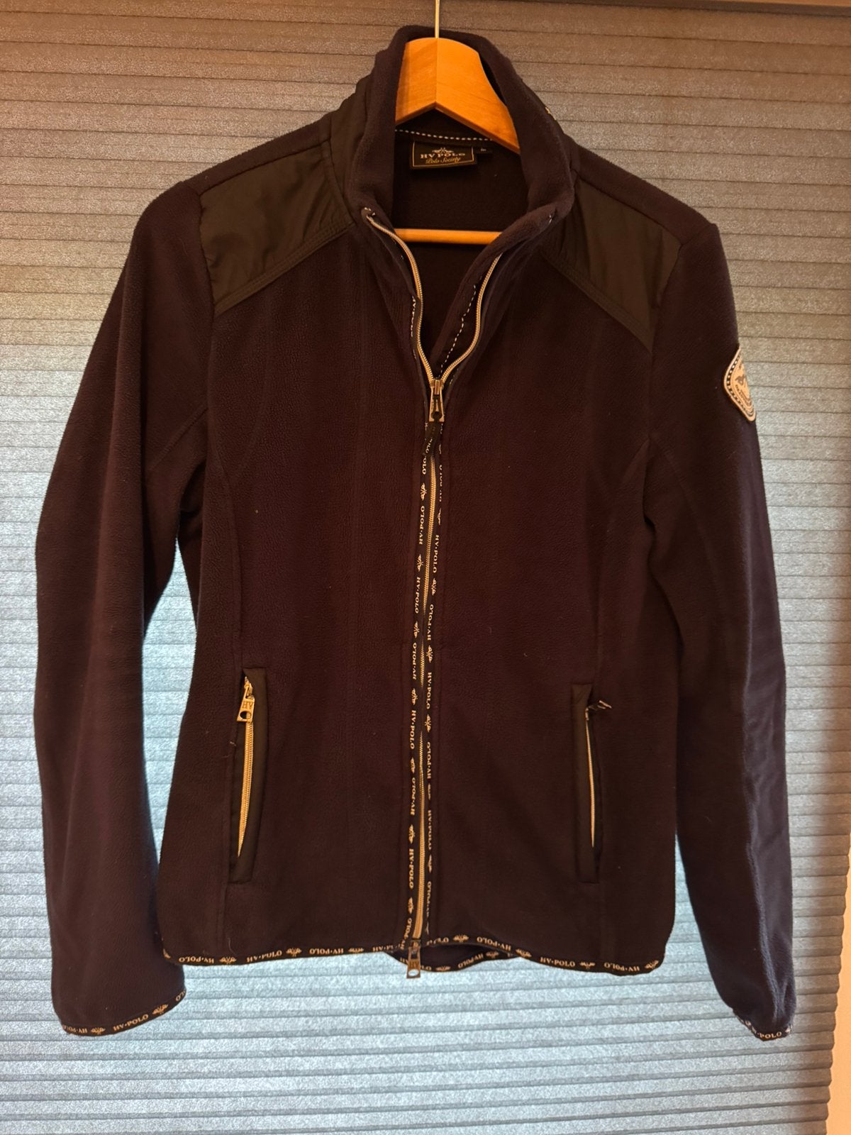 Vest fleece HV Polo maat M donkerblauw, Dieren en Toebehoren, Paardrijkleding, Ophalen of Verzenden, Zo goed als nieuw, Dressuur