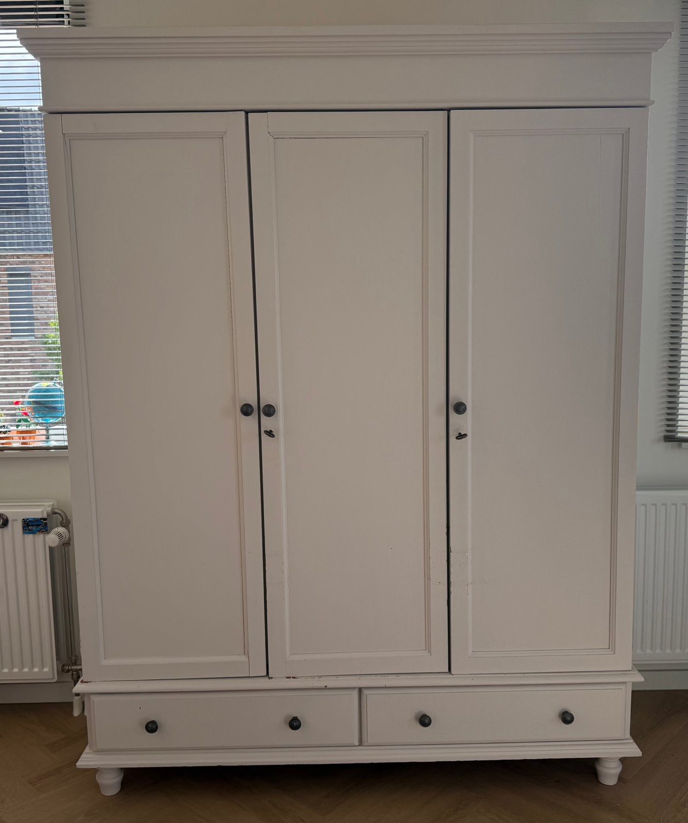 Ruime vintage kast inlcusief verf, Gebruikt, 200 cm of meer, 150 tot 200 cm, Vintage