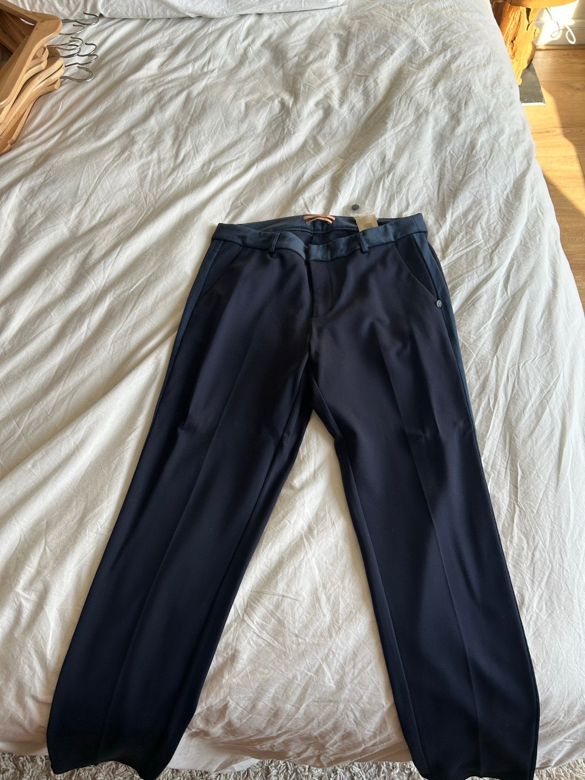Scotch & Soda Maison Scotch Modern Classics Broek, Blauw, Nieuw, Ophalen of Verzenden, Maat 36 (S)