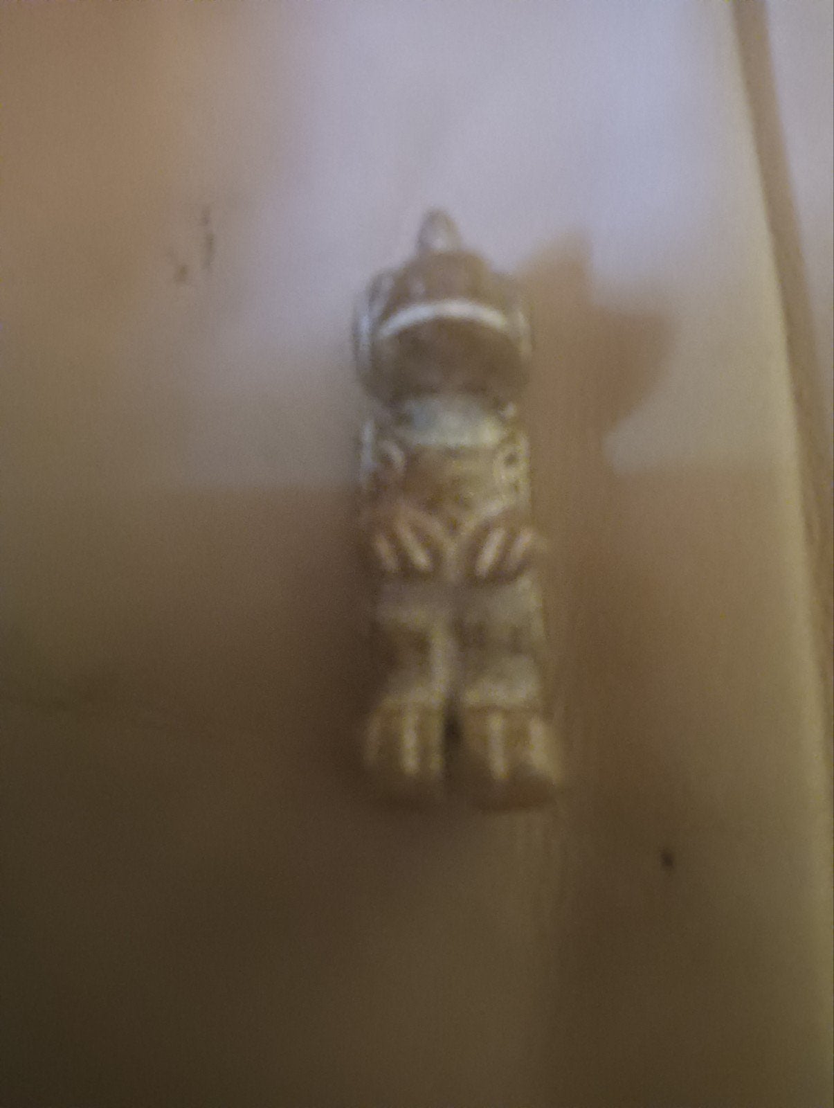 Oud ritueel beeldje van jade, Overige onderwerpen, Minder dan 20 cm, Ophalen of Verzenden, Handgemaakt