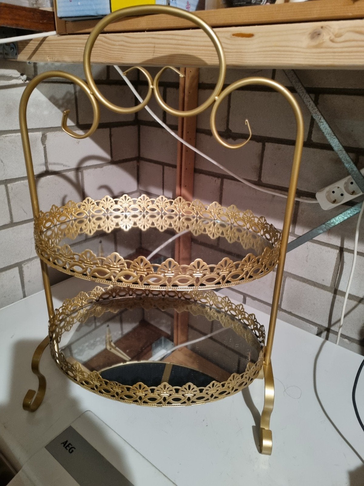 Prachtige etagere, Ophalen of Verzenden, Zo goed als nieuw