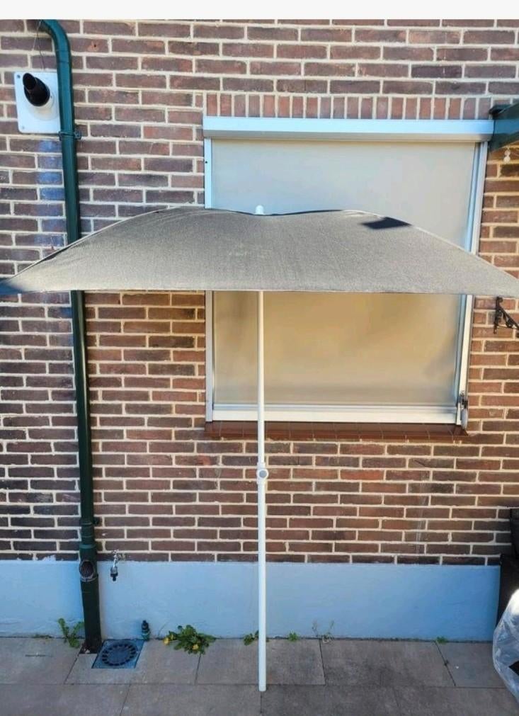 Balkon parasol zgan!, Ophalen of Verzenden, Zo goed als nieuw