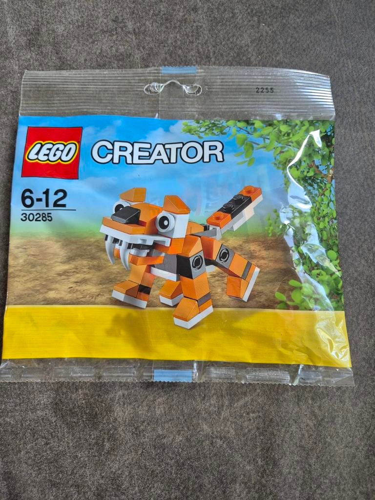 LEGO Creator 30285 Tijger Polybag Nieuw, Lego, Nieuw, Ophalen of Verzenden, Ongeopend/sealed