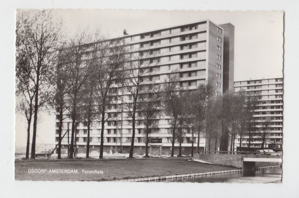 012 Osdorp Amsterdam 1967 Torenflats 1967 B28, Verzenden, 1960 tot 1980, Gelopen, Noord-Holland