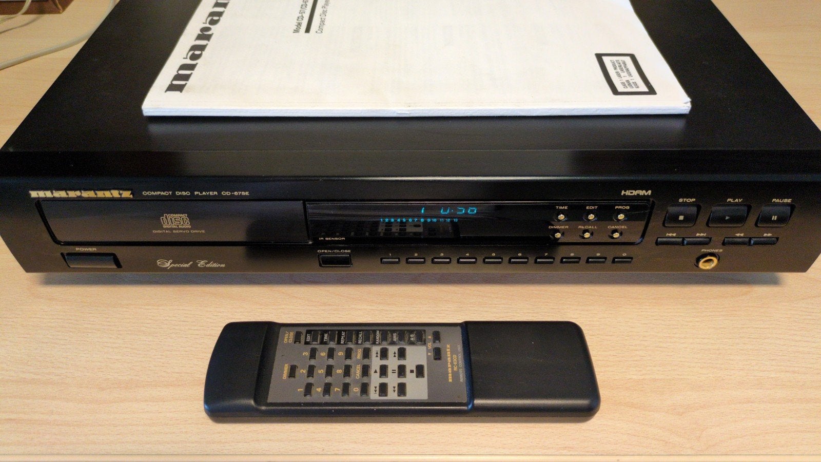 Marantz CD-67SE CD-speler refurbished, Ophalen of Verzenden, Refurbished