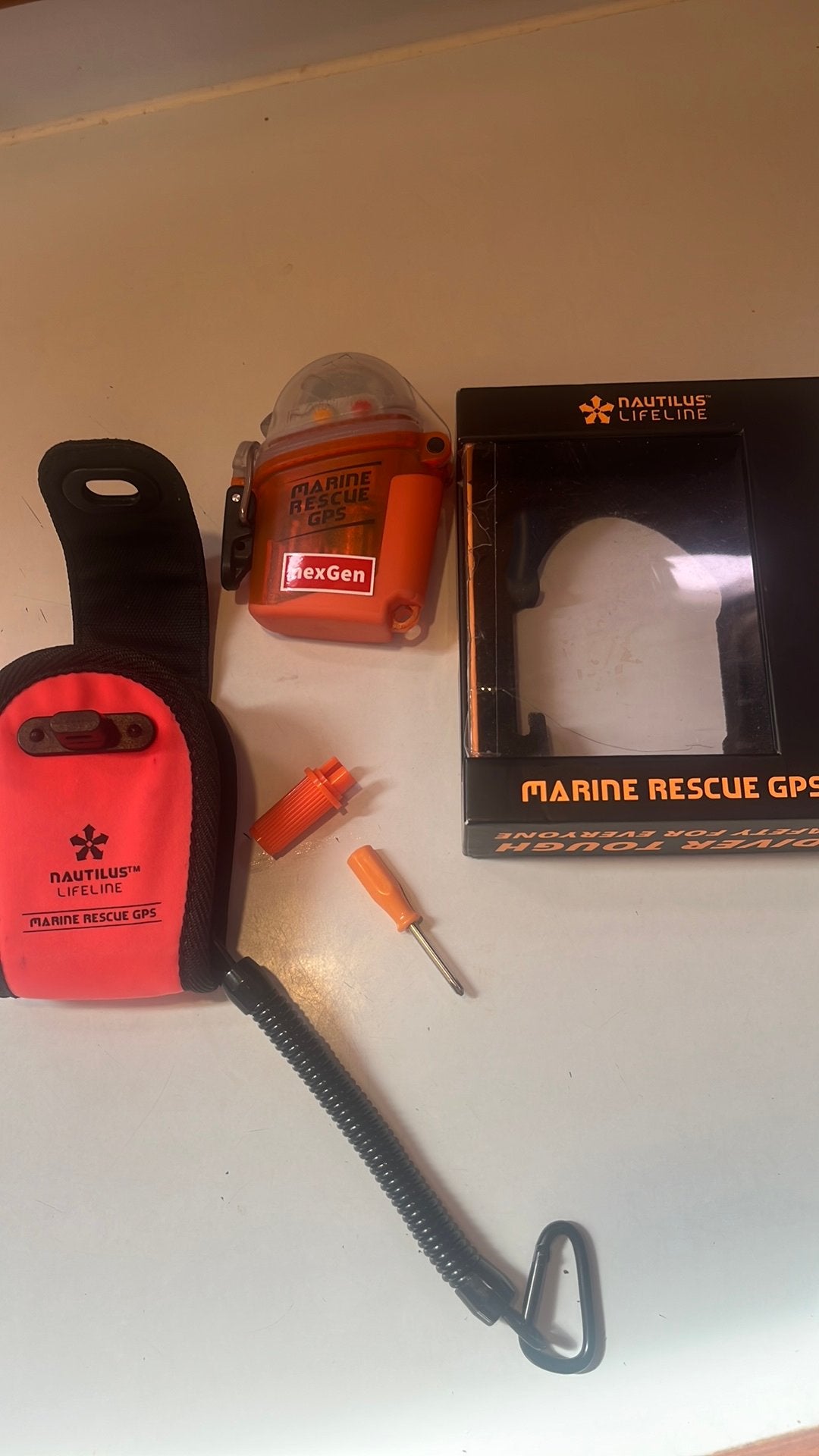 Nautilus Marine Rescue GPS NexGen, Watersport en Boten, Verzenden, Zo goed als nieuw, Overige typen