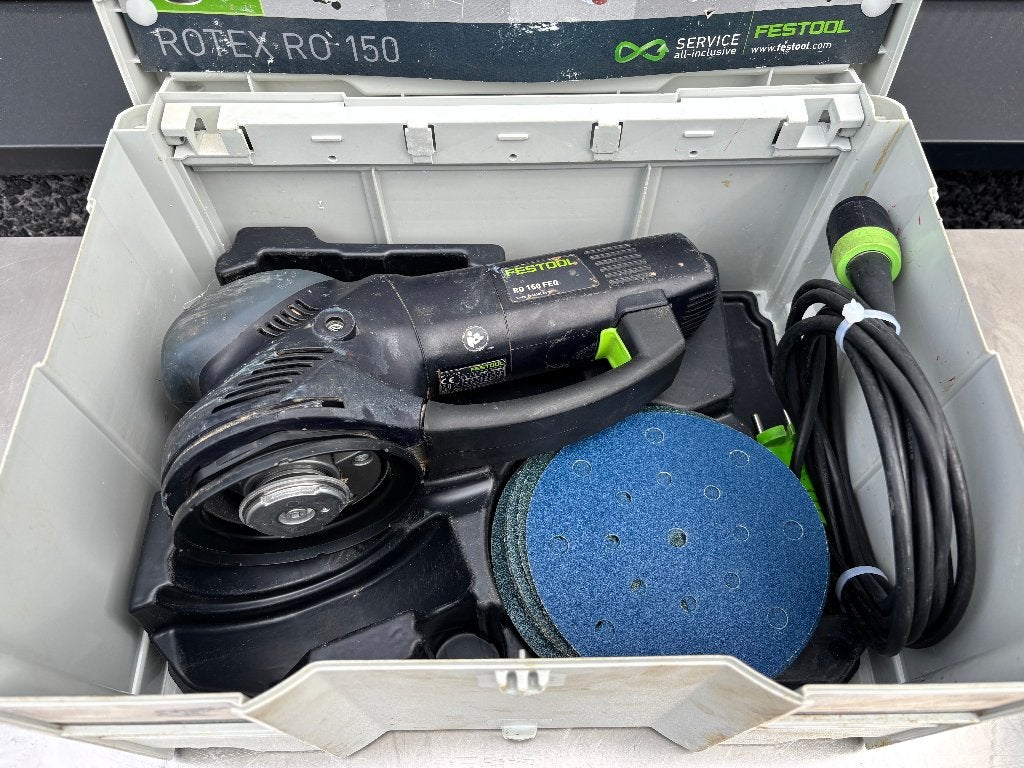 Festool Rotex RO 150 FEQ-Plus, Coenecoop 2 G 2741 PG Waddinxveen Nederland, Customerservice-nl@festool.com, Ophalen of Verzenden