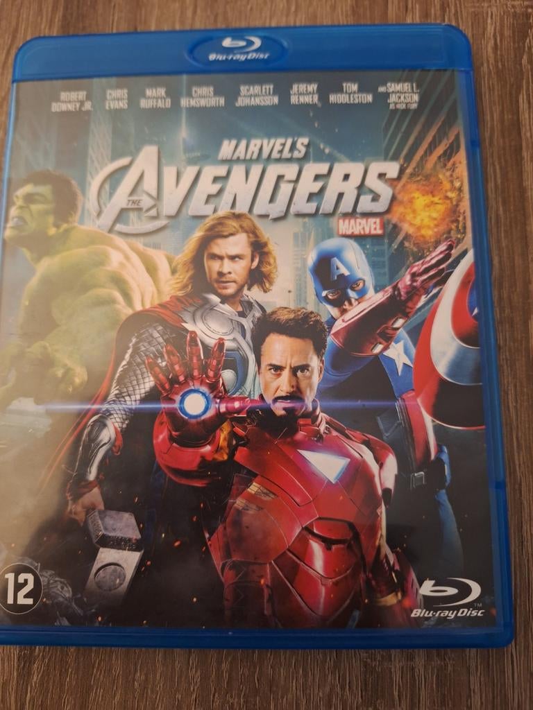 Marvel's The Avengers Blu-ray Disc, Ophalen of Verzenden, Zo goed als nieuw, Actie