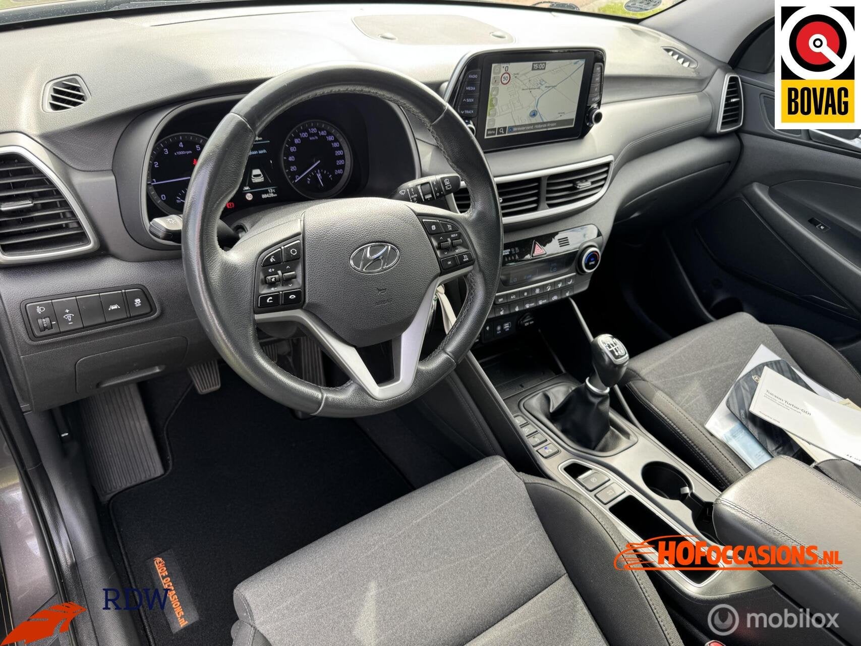 Hyundai Tucson 1.6 T-GDI Comfort NAVI|CAMERA|STOELVERW, Auto's, Voorwielaandrijving, Dealer onderhouden, Gebruikt, 1591 cc
