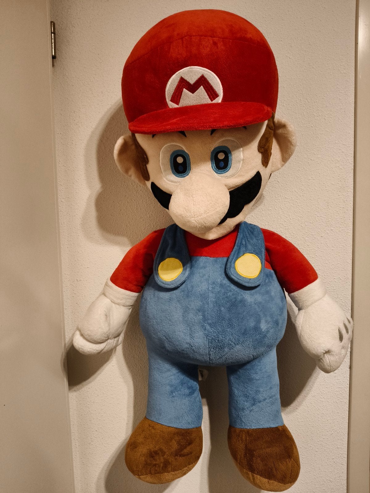 Grote Super Mario Knuffel - 90 cm, Kinderen en Baby's, Overige typen, Ophalen of Verzenden, Nintendo, Groot (groter dan 80 cm)