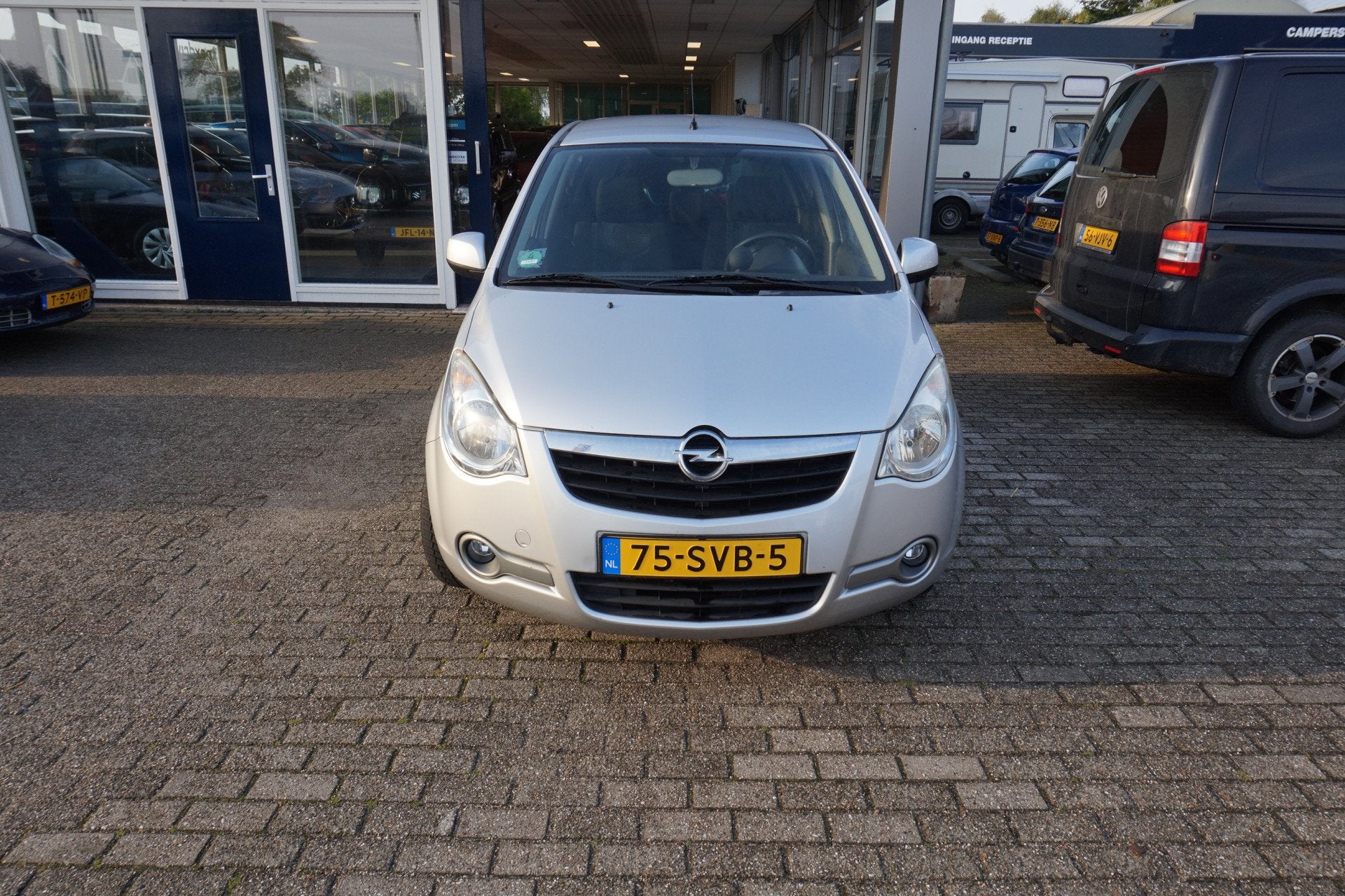 Opel Agila 1.0 Edition , Airco Incl nw apk/beurt & 3 mnd 100, Auto's, Euro 5, Stof, Gebruikt, Origineel Nederlands