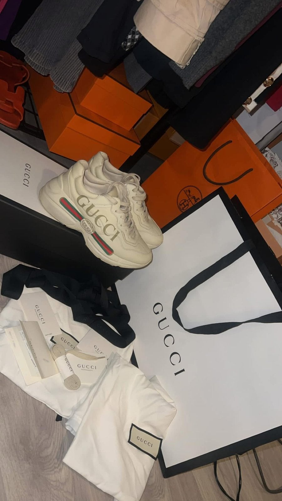 Gucci sneakers, Ophalen of Verzenden, Zo goed als nieuw, Maat 36 (S)