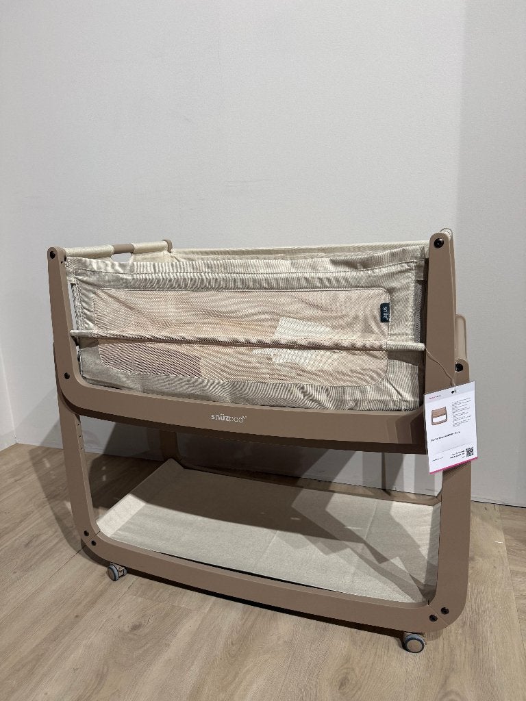 Showmodel! Snuzpod5 Co-Sleeper Mocha, Kinderen en Baby's, Babywiegjes en Ledikanten, Ophalen of Verzenden, Zo goed als nieuw, Wieg