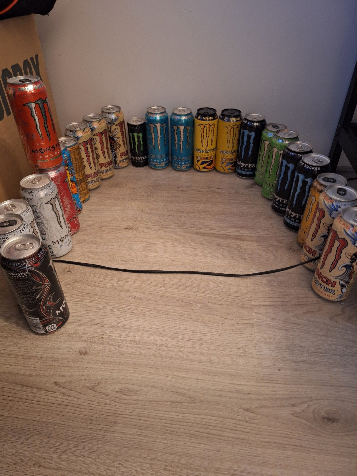 Monster Energy blikjes collectie - diverse smaken, Ophalen of Verzenden, Gebruikt