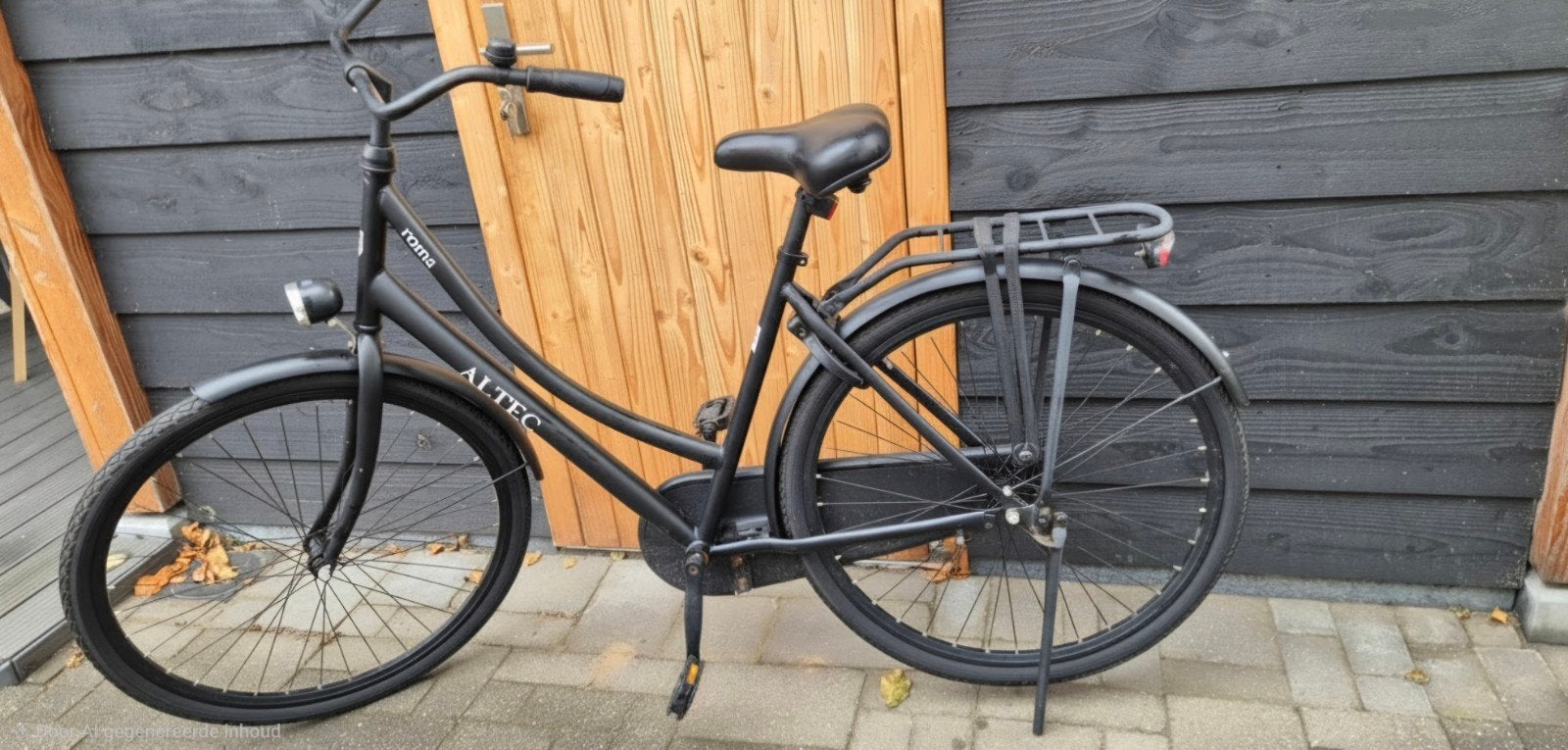 Stadsfiets - Zwart, Werkelijk als nieuw, Terugtraprem, 53 tot 56 cm, Zo goed als nieuw, Ophalen