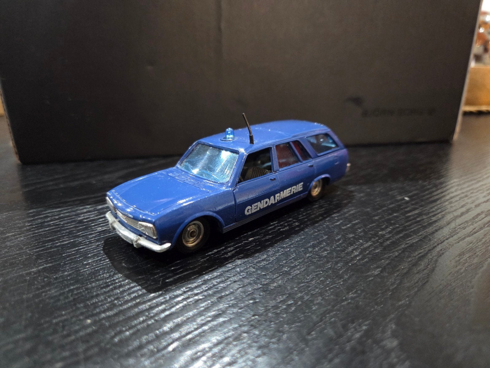 Peugeot Break 504 France Gendarmerie Solido, Ophalen of Verzenden, Auto, Solido