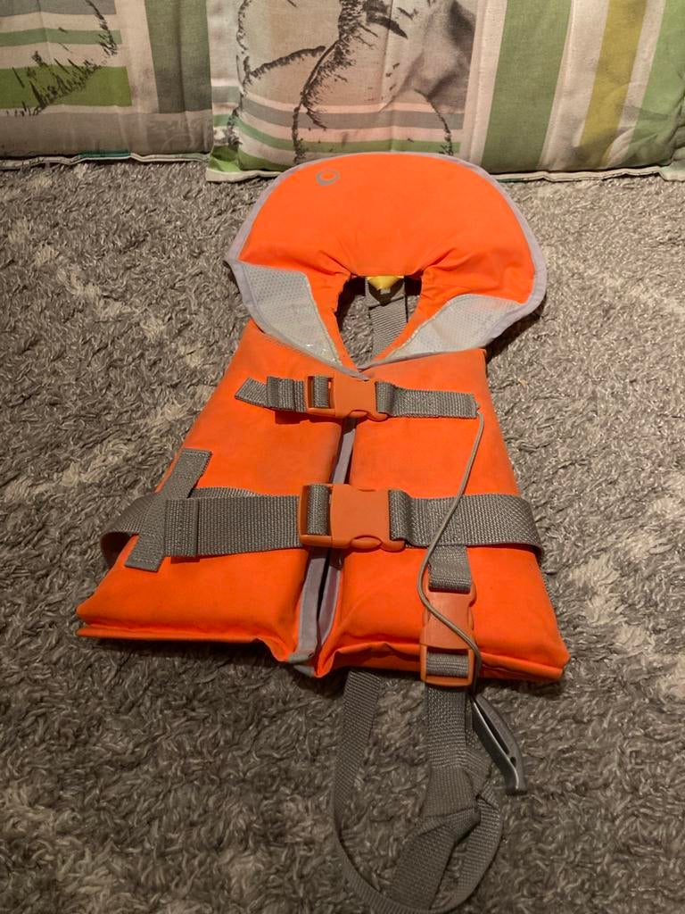 Tribord zwemvest voor kinderen tot 15kg, Ophalen, Gebruikt, Kind, Reddingsvest of Zwemvest