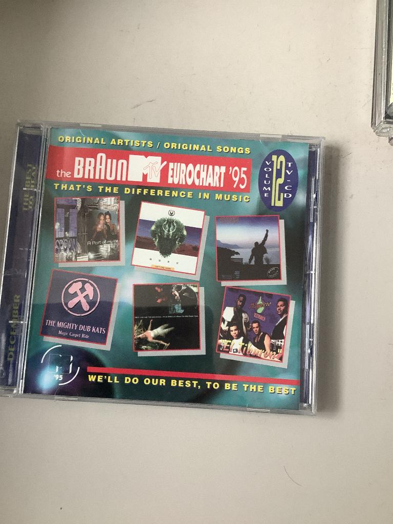 The Braun MTV eurochart 95 volume 12, Verzenden, Zo goed als nieuw, Pop