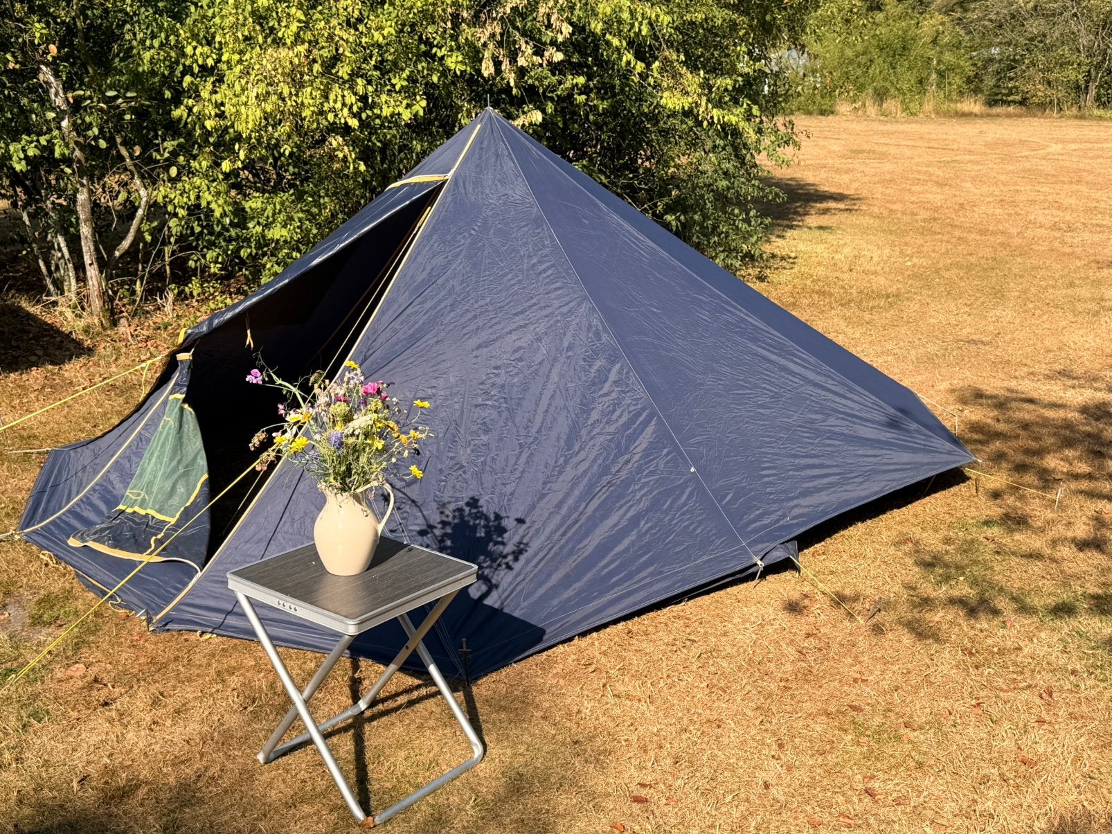 Vintage Lichtgewicht tent Nomad, Caravans en Kamperen, Ophalen, Gebruikt, Tot en met 2