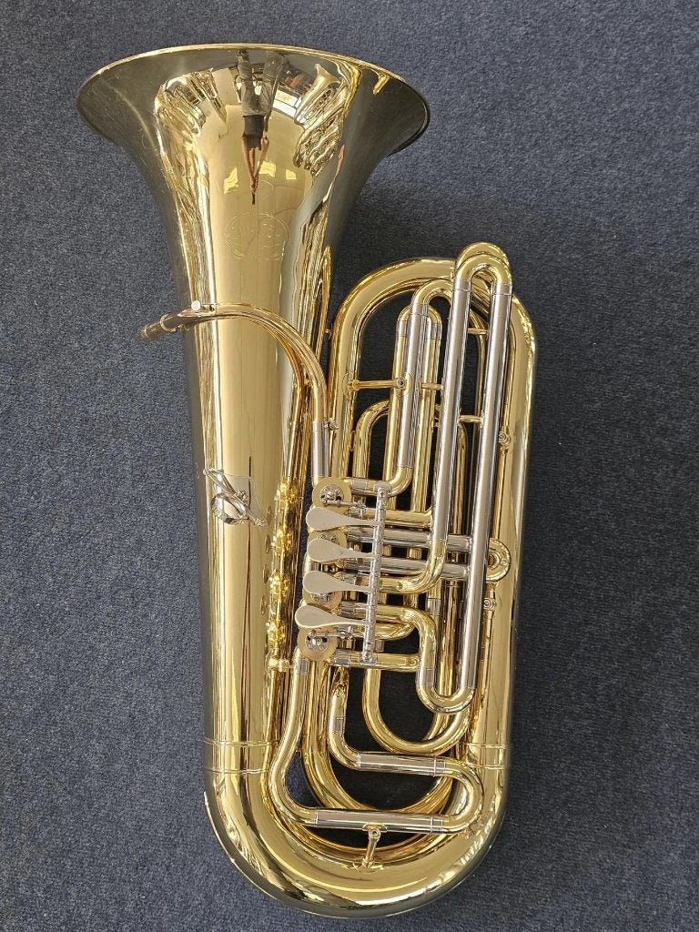 Jupiter JCB-778 3/4 Compact BBb Tuba, Muziek en Instrumenten, Ophalen, Gebruikt, Bes-tuba
