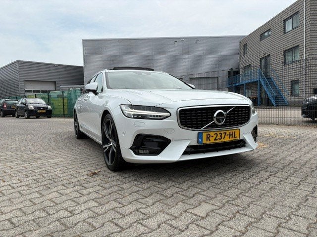 Volvo V90 2.0 T6 AWD R-Design Polestar Uniek Memory 360, Auto's, Automaat, V90, 4 cilinders, 1969 cc