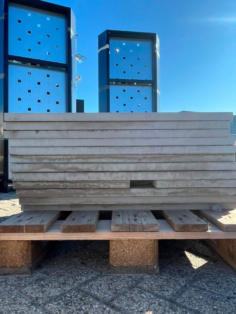 Keramische tuintegel, 80x80x3, goedkope tuintegels, Tuin en Terras, Tegels en Klinkers, Keramiek, Nieuw, Terrastegels, 5 tot 10 m²