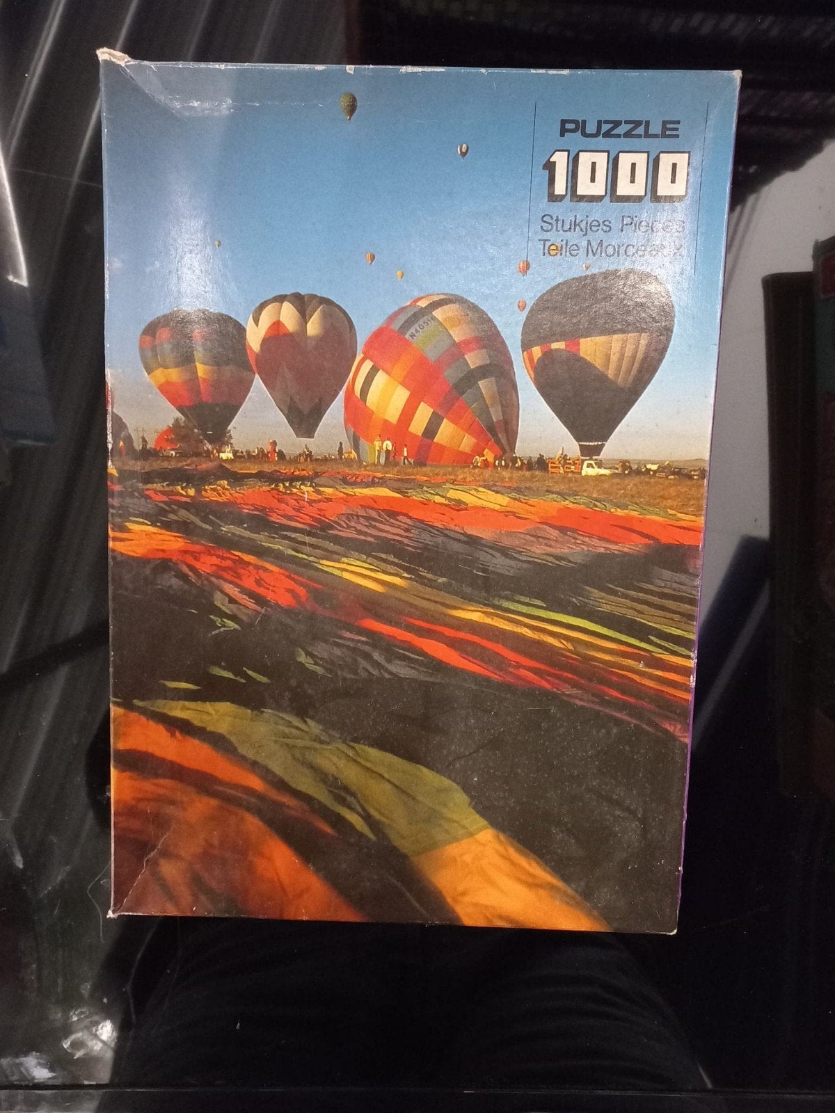 Legpuzzel 1000 stukjes - Heteluchtballonnen, Ophalen, 500 t/m 1500 stukjes, Gebruikt, Legpuzzel