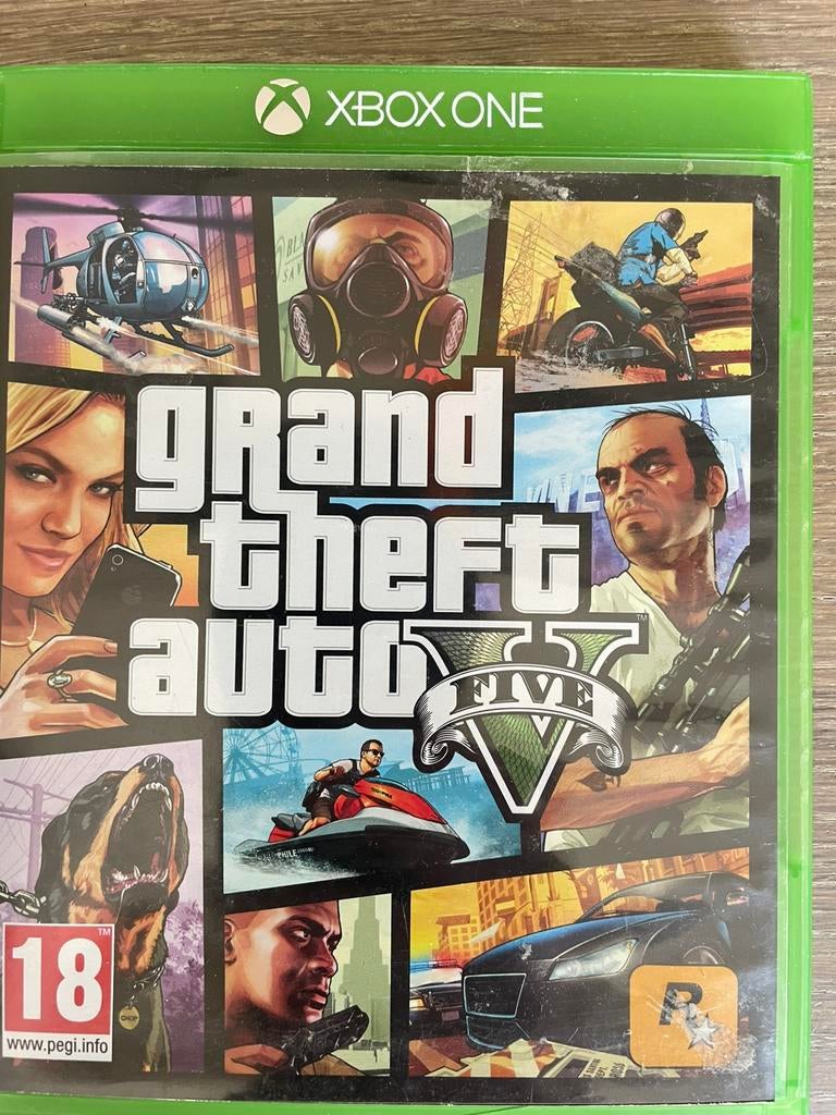 Xbox one GTA 5, Avontuur en Actie, Vanaf 18 jaar, 1 speler, Ophalen of Verzenden