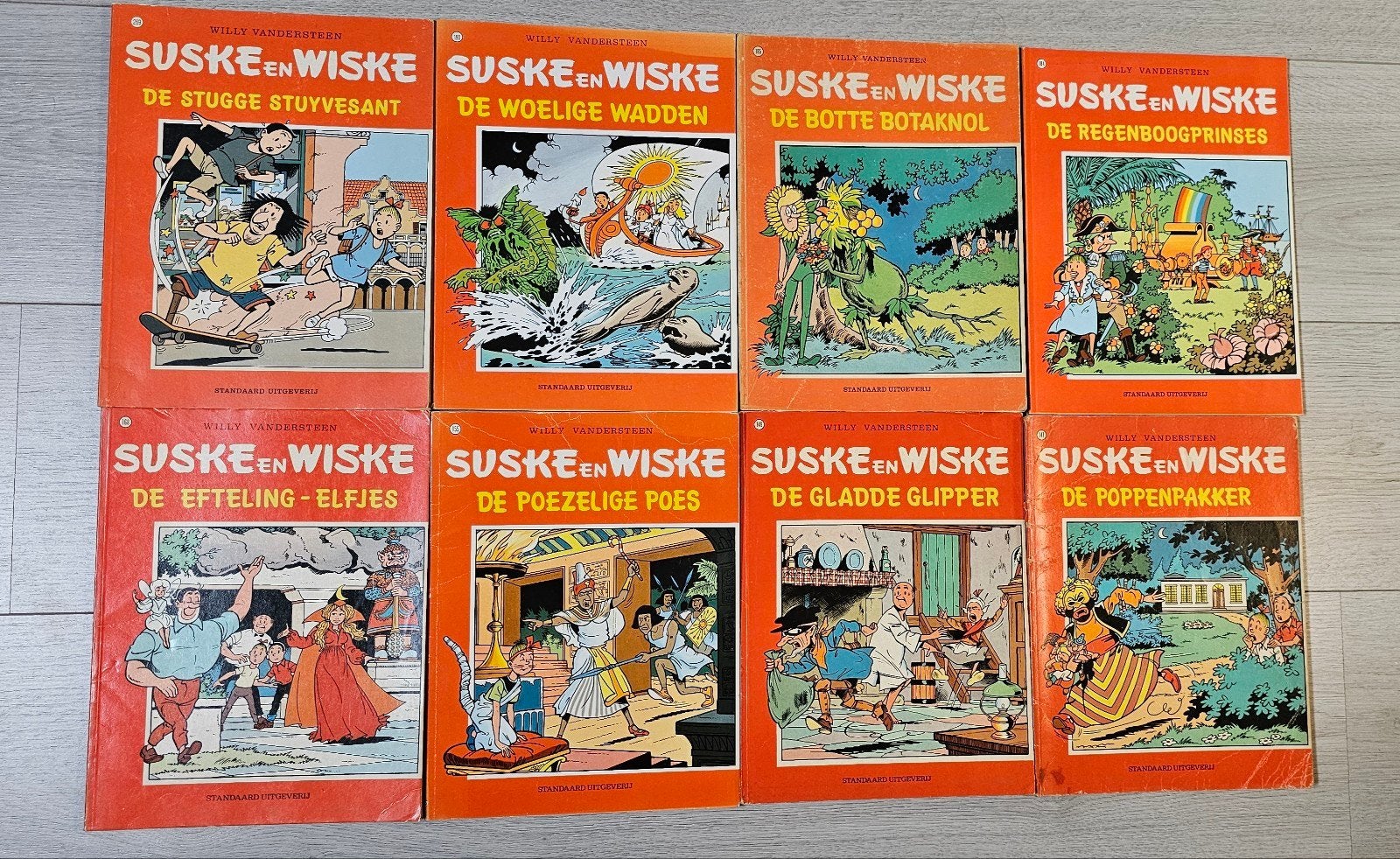 Suske en Wiske 24 stripboeken, Meerdere stripboeken, Ophalen of Verzenden, Gelezen