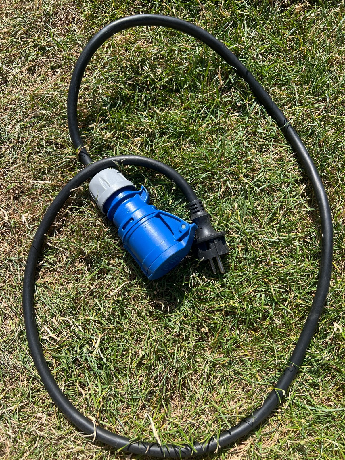 Verlengkabel met CEE stekker voor camping/caravan, Ophalen, Gebruikt